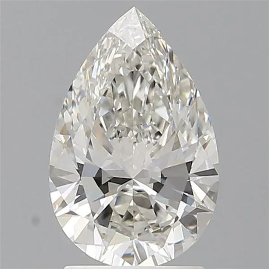 2.00ct Pear Lab Grown Diamond (Colour G, Clarity VVS2, IGI Certified)