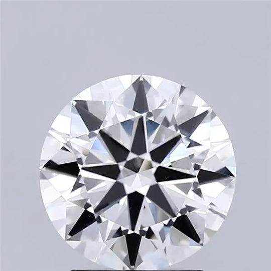 2.00ct Round Lab Grown Diamond (Colour E, Clarity VVS2, Cut EX, IGI Certified)