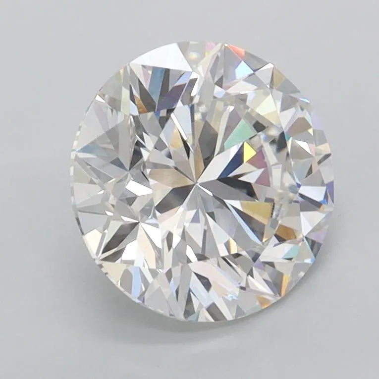 2.00ct Round Lab Grown Diamond (Colour E, Clarity VVS2, Cut EX, IGI Certified)