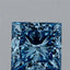 2.02ct Princess Lab Grown Diamond (Colour Fancy Vivid Blue, Clarity VS2, IGI Certified)