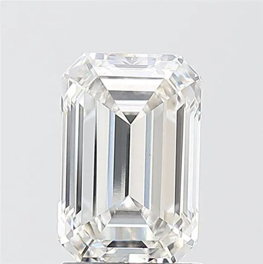 2.03ct Emerald Lab Grown Diamond (Colour F, Clarity VVS2, IGI Certified)