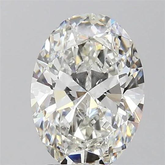2.03ct Oval Lab Grown Diamond (Colour G, Clarity VVS2, IGI Certified)