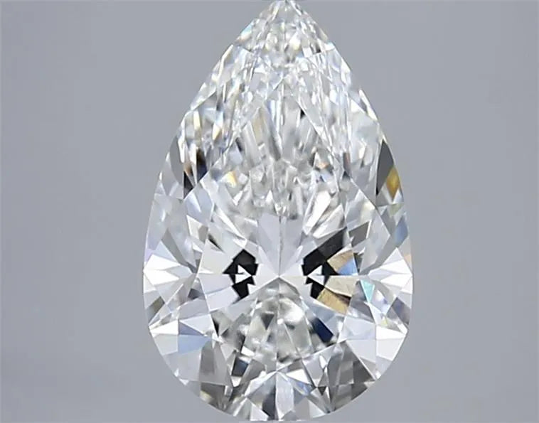 2.03ct Pear Lab Grown Diamond (Colour G, Clarity VVS2, IGI Certified)