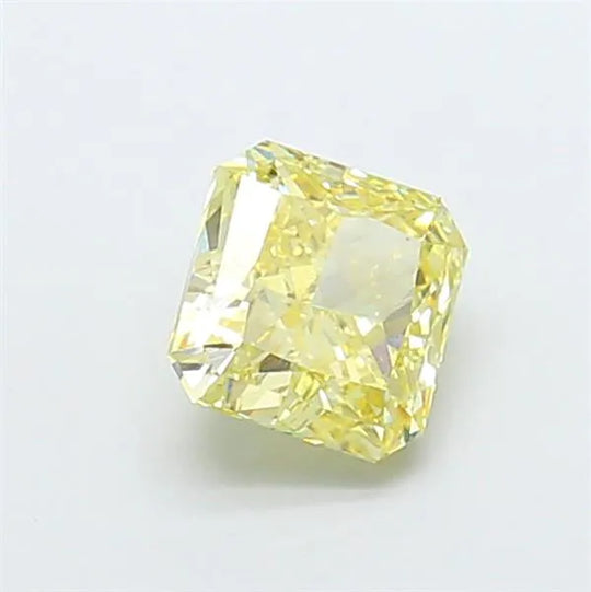 2.03ct Square radiant Lab Grown Diamond (Colour Fancy Light Yellow, Clarity VS1, IGI Certified)