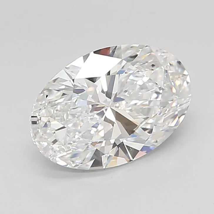 2.04ct Oval Lab Grown Diamond (Colour E, Clarity VS2, IGI Certified)