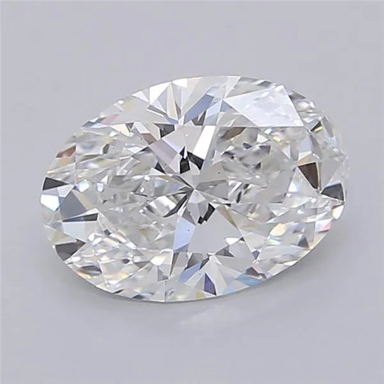 2.05ct Oval Lab Grown Diamond (Colour D, Clarity VS2, IGI Certified)