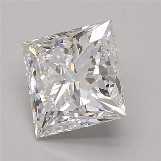 2.06ct Princess Lab Grown Diamond (Colour D, Clarity IF, GIA Certified)