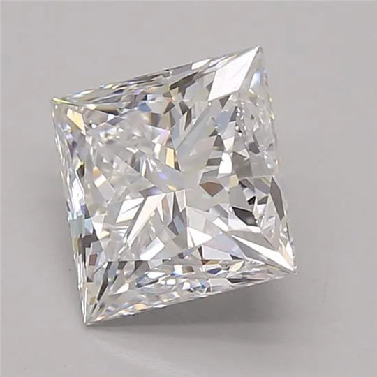 2.06ct Princess Lab Grown Diamond (Colour D, Clarity IF, GIA Certified)