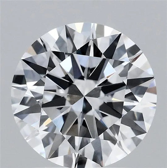 2.08ct Round Lab Grown Diamond (Colour E, Clarity VVS1, Cut EX, IGI Certified)