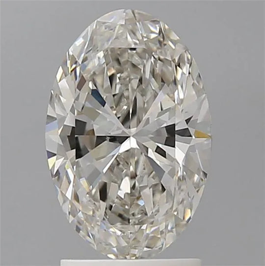 2.10ct Oval Lab Grown Diamond (Colour G, Clarity VVS2, IGI Certified)