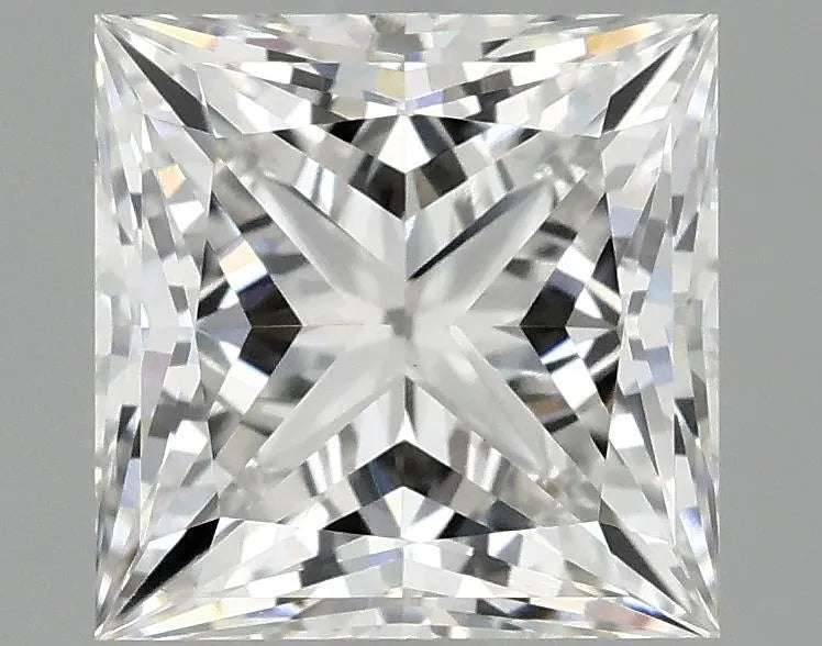 2.10ct Princess Lab Grown Diamond (Colour F, Clarity VS1, IGI Certified)