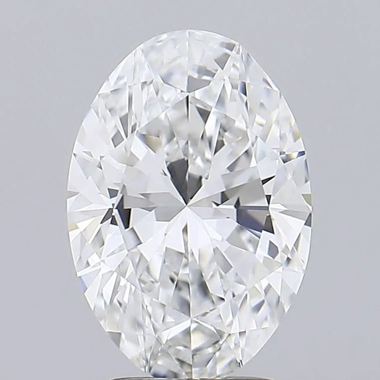 2.14ct Oval Lab Grown Diamond (Colour E, Clarity IF, IGI Certified)