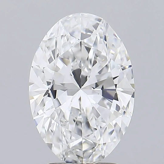 2.14ct Oval Lab Grown Diamond (Colour E, Clarity IF, IGI Certified)