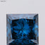 2.20ct Princess Lab Grown Diamond (Colour Fancy Deep Blue, Clarity VS1, IGI Certified)