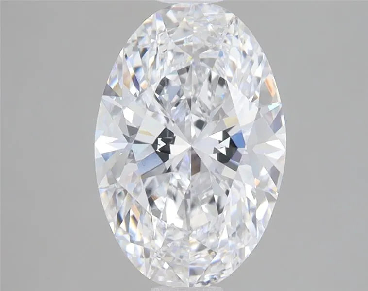 2.21ct Oval Lab Grown Diamond (Colour D, Clarity VVS2, IGI Certified)