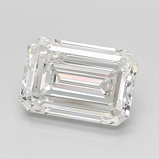 2.47ct Emerald Lab Grown Diamond (Colour E, Clarity VVS1, IGI Certified)