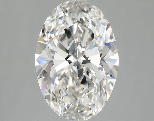 2.50ct Oval Lab Grown Diamond (Colour G, Clarity VS2, IGI Certified)