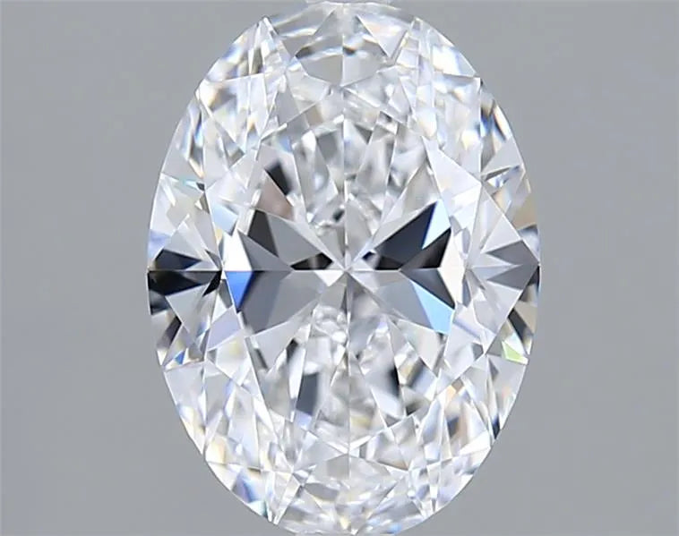 2.51ct Oval Lab Grown Diamond (Colour D, Clarity VVS2, IGI Certified)
