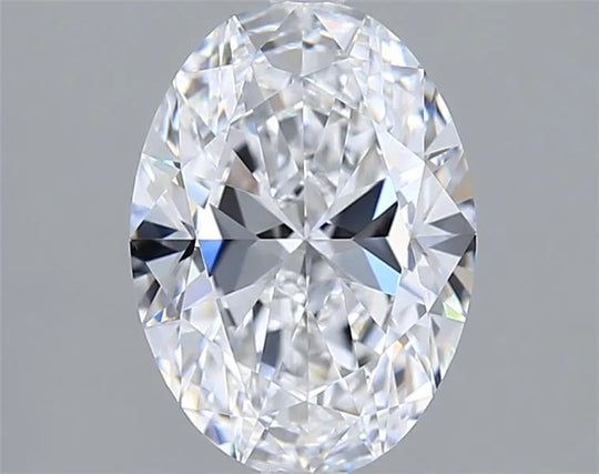 2.51ct Oval Lab Grown Diamond (Colour D, Clarity VVS2, IGI Certified)