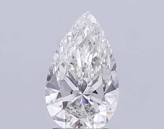 2.51ct Pear Lab Grown Diamond (Colour G, Clarity VVS2, IGI Certified)