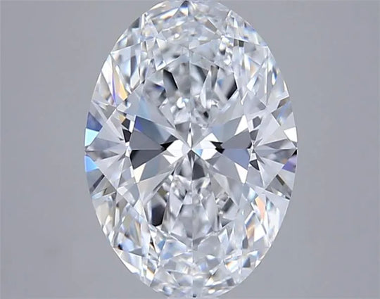 2.54ct Oval Lab Grown Diamond (Colour E, Clarity VVS1, IGI Certified)