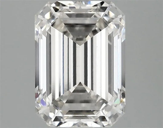 2.58ct Emerald Lab Grown Diamond (Colour G, Clarity VS2, IGI Certified)