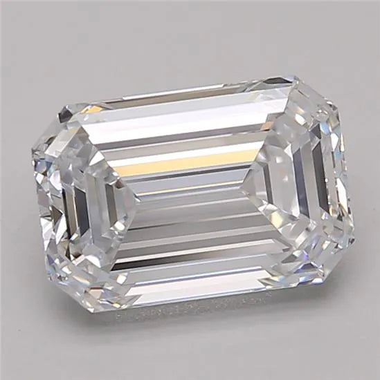 2.62ct Emerald Lab Grown Diamond (Colour F, Clarity VVS2, GIA Certified)