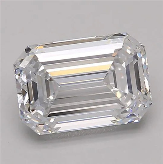 2.62ct Emerald Lab Grown Diamond (Colour F, Clarity VVS2, GIA Certified)