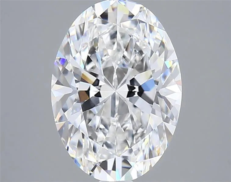 2.67ct Oval Lab Grown Diamond (Colour E, Clarity VVS2, IGI Certified)