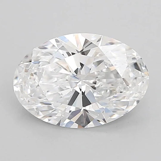 2.70ct Oval Lab Grown Diamond (Colour D, Clarity VVS1, Cut EX, IGI Certified)