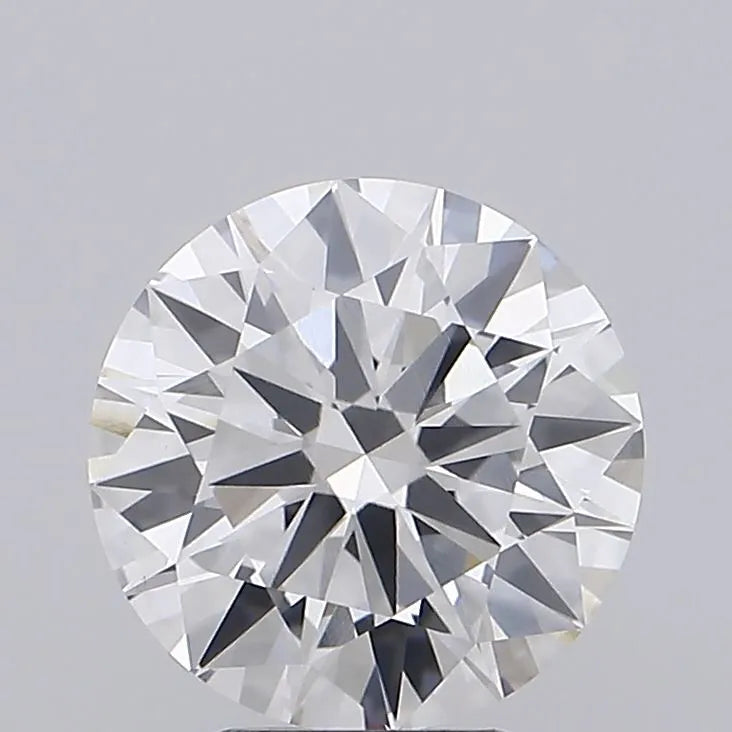 2.71ct Round Lab Grown Diamond (Colour G, Clarity VS1, Cut EX, IGI Certified)