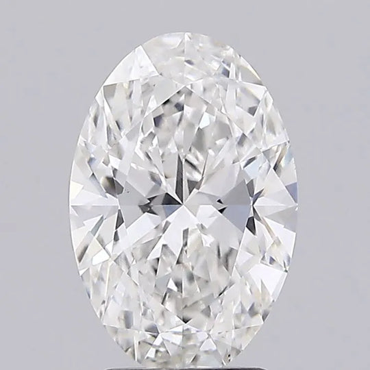 2.72ct Oval Lab Grown Diamond (Colour F, Clarity VVS2, IGI Certified)