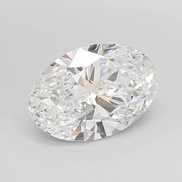 2.76ct Oval Lab Grown Diamond (Colour D, Clarity VVS1, Cut EX, IGI Certified)