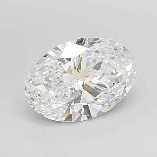 2.76ct Oval Lab Grown Diamond (Colour D, Clarity VVS1, Cut EX, IGI Certified)