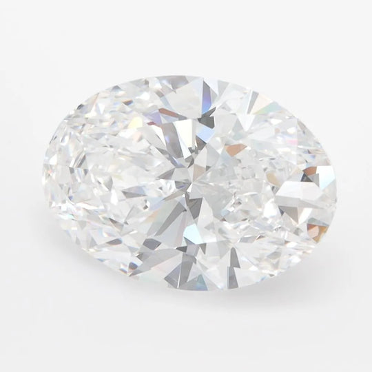 2.81ct Oval Lab Grown Diamond (Colour D, Clarity VVS1, IGI Certified)