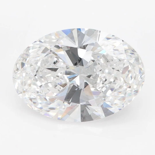 2.87ct Oval Lab Grown Diamond (Colour D, Clarity VVS1, IGI Certified)