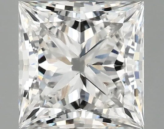 2.89ct Princess Lab Grown Diamond (Colour F, Clarity VVS2, IGI Certified)