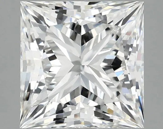 2.90ct Princess Lab Grown Diamond (Colour D, Clarity VS1, IGI Certified)