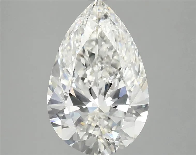 2.98ct Pear Lab Grown Diamond (Colour G, Clarity VVS2, IGI Certified)