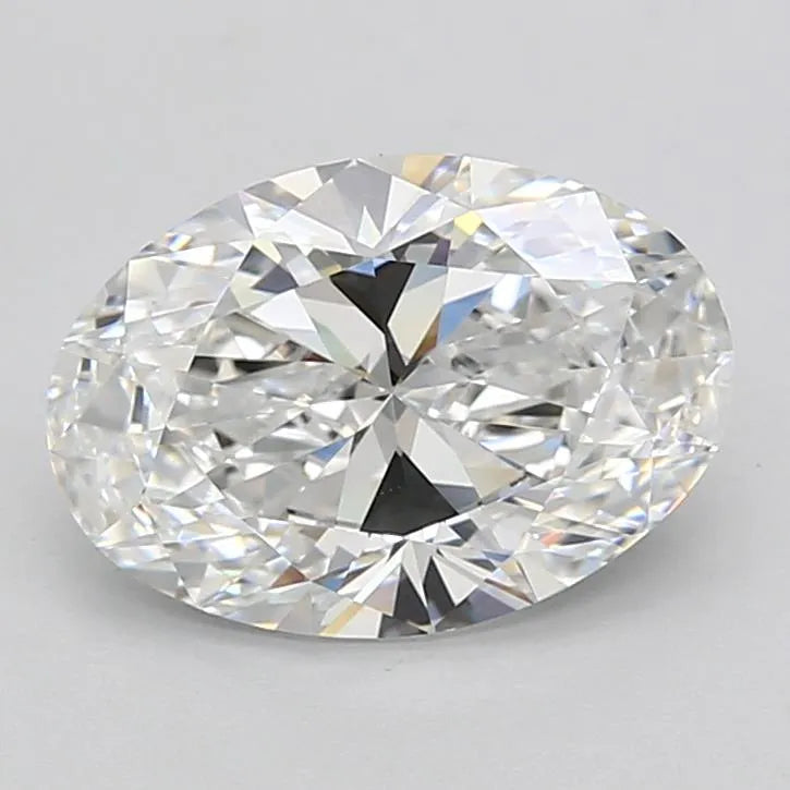 3.00ct Oval Lab Grown Diamond (Colour D, Clarity VVS1, IGI Certified)