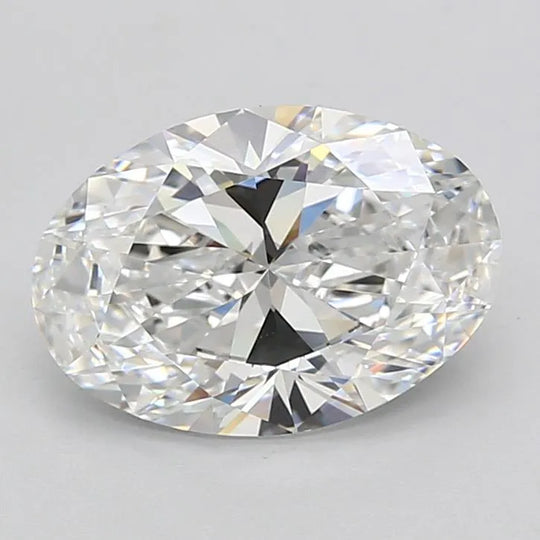 3.00ct Oval Lab Grown Diamond (Colour D, Clarity VVS1, IGI Certified)