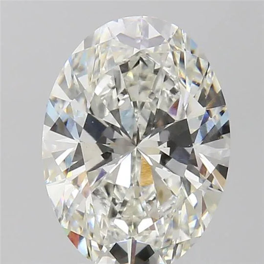 3.01ct Oval Lab Grown Diamond (Colour G, Clarity VVS2, IGI Certified)