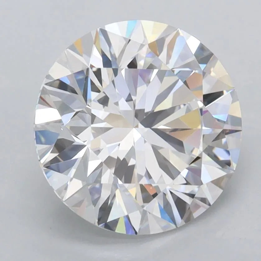 3.02ct Round Lab Grown Diamond (Colour D, Clarity FL, Cut ID, IGI Certified)