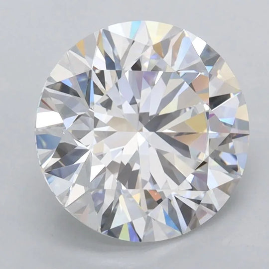 3.02ct Round Lab Grown Diamond (Colour D, Clarity FL, Cut ID, IGI Certified)