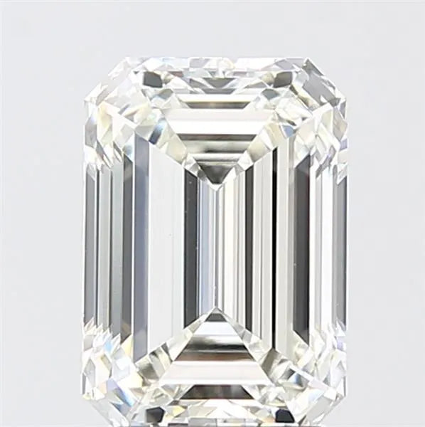 3.03ct Emerald Lab Grown Diamond (Colour G, Clarity VVS2, IGI Certified)