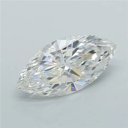 3.03ct Marquise Lab Grown Diamond (Colour G, Clarity VVS2, IGI Certified)