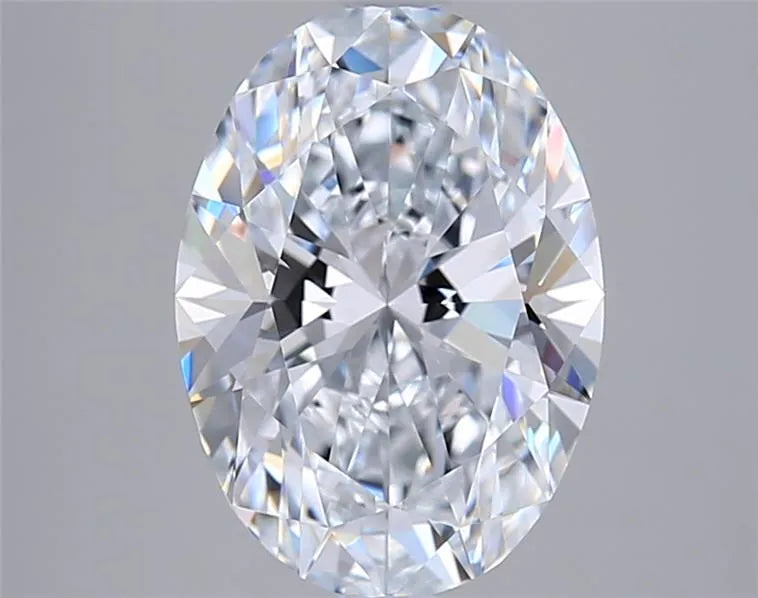 3.03ct Oval Lab Grown Diamond (Colour E, Clarity VVS2, GIA Certified)