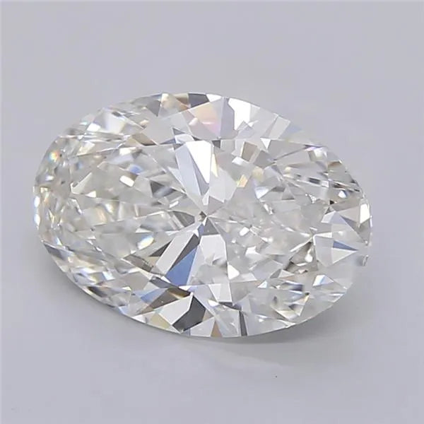 3.03ct Oval Lab Grown Diamond (Colour G, Clarity VS1, IGI Certified)