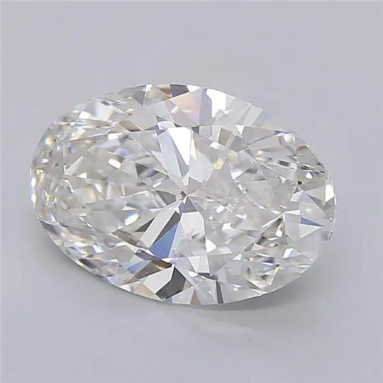 3.03ct Oval Lab Grown Diamond (Colour G, Clarity VS1, IGI Certified)