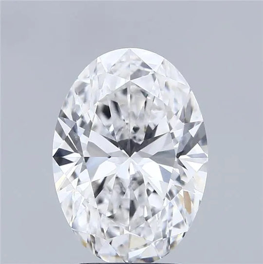 3.04ct Oval Lab Grown Diamond (Colour E, Clarity VVS1, IGI Certified)